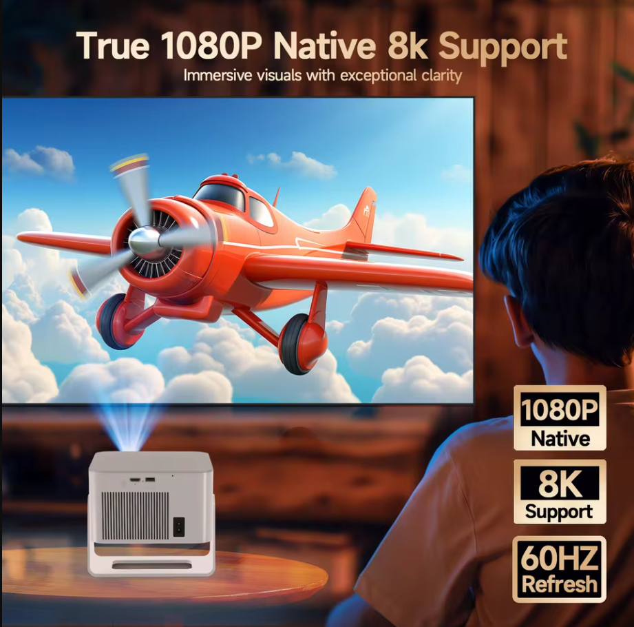 Portable Home Cinema Outdoor Projector