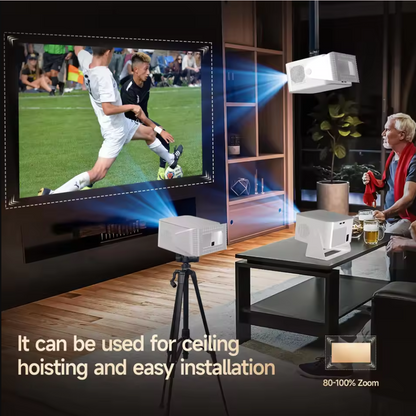 Portable Home Cinema Outdoor Projector